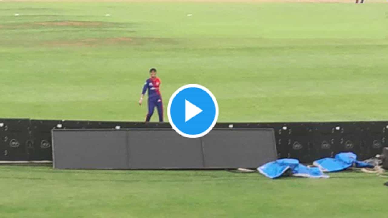 WPL 2023 स्पर्धेदरम्यान जेमिमा रॉड्रिग्सचा बाँड्री लाईनवर डान्स तडका, Video Viral