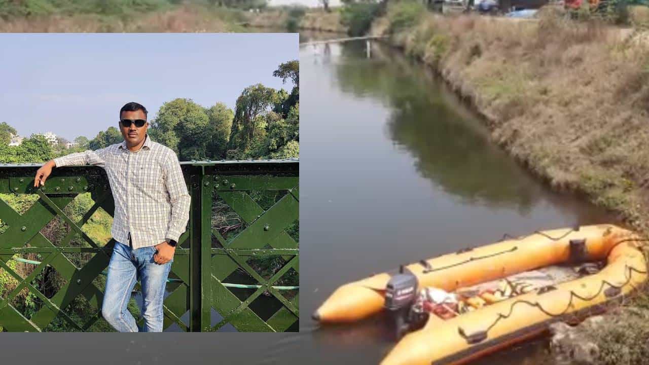तब्बल 21 तासांनी सापडला गणेश गीतेंचा मृतदेह, गावानं फोडला हंबरडा, अखेरच्या क्षणापर्यंत तो लढत होता, पण...