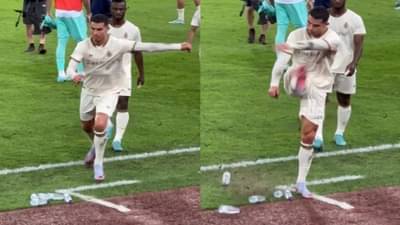 Video : ख्रिस्तियानो रोनाल्डोच्या उपस्थित अल नस्रचा पहिला पराभव, कर्णधाराने असा काढला राग