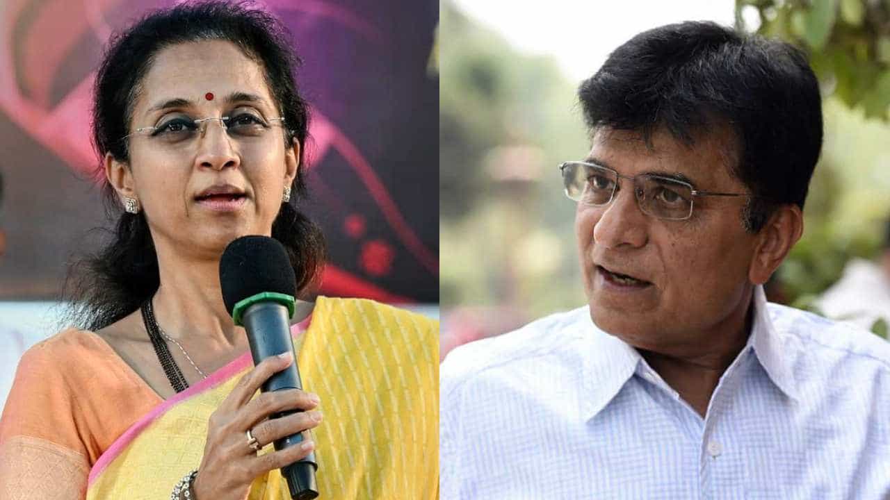 आरोप करायचे आणि पळून जायचं, ही भारताची संस्कृती नाही; सुप्रिया सुळे यांनी किरीट सोमय्यांना सुनावलं...