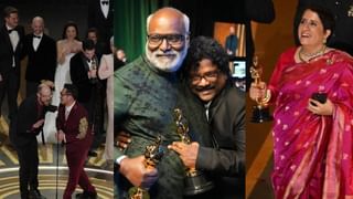 Oscars 2023 | ऑस्करची ट्रॉफी हातात घेतल्यानंतर काय म्हणाले ‘नाटू नाटू’चे संगीतकार? भाषणाची होतेय जोरदार चर्चा