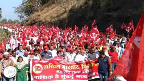 किसान सभेचं ‘लाल वादळ’ उद्या मुंबईत धडकणार, कोणत्या मागण्यांसाठी लाँग मार्च?