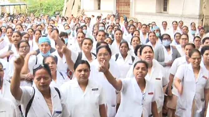 रुग्णालयातील ऑपरेशन्स पुढे ढकलले, रुग्णांचे हाल, शाळा, महाविद्यालये, नगरपालिकेतील कामकाजही ठप्प; संपामुळे दाणादाण