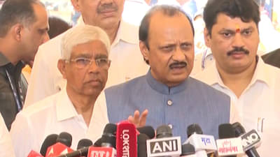 राष्ट्रवादीचं नाव घेताच अजित पवार भडकले; म्हणाले, जरा…