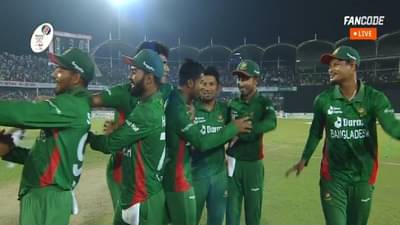 BAN vs ENG, 3rd T20I | बांगलादेशचा सलग तिसरा विजय, इंग्लंडवर 16 धावांनी मात