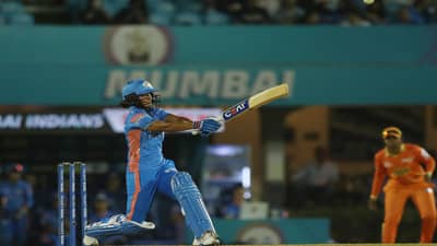 WPL 2023, MI vs GG | मुंबईकडून गुजरातला विजयासाठी 163 रन्सचं टार्गेट, कोण जिंकणार?