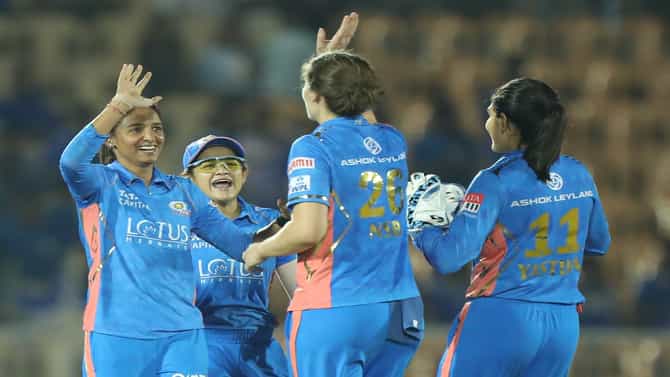 MI vs GG, WPL 2023 | मुंबईची गुजरातवर 55 धावांनी मात, पलटणची विजयी घोडदौड सुरुच