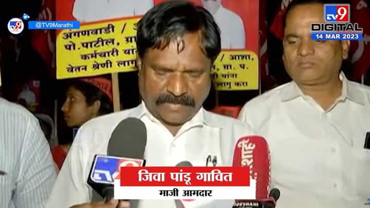 लाल वादळाला मुख्यमंत्री शिंदे यांनी सामोरं जावं, आंदोलकाची मागणी लाल वादळाला मुख्यमंत्री शिंदे यांनी सामोरं जावं, आंदोलकाची मागणी