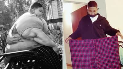 Weight loss : बाप रे.. ! 294 वरून डायरेक्ट 129 किलो... ना औषधे, ना सर्जरी... या इसमाने असे घटवले 165 किलो वजन