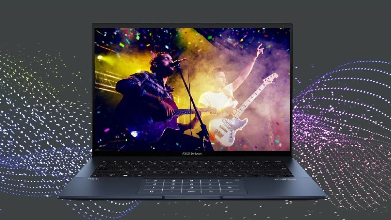 Asus ZenBook 14 OLED : ZenBook 14 OLED ला 14-इंचाचा HDR OLED पॅनल मिळतो. हा 90Hz रिफ्रेश रेटसह येतो. यात 65W फास्ट चार्जरसह 75WHr बॅटरी आहे. AMD Ryzen मालिका लॅपटॉपला 16GB RAM आणि 1TB पर्यंत PCIe Gen 3 SSD स्टोरेज मिळते. बॅकलिट चिक्लेट कीबोर्डसह येणाऱ्या लॅपटॉपची सुरुवातीची किंमत 89,990 रुपये आहे.  (Photo: ASUS)