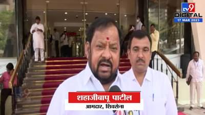 शहाजीबापू पाटलांची खरमरीत टीका; म्हणाले, संजय राऊत ऊर्फ…