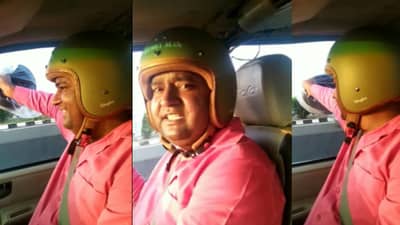 हेल्मेट मॅन ऑफ इंडिया कोण आहे? काय करतो? व्हायरल व्हिडीओ