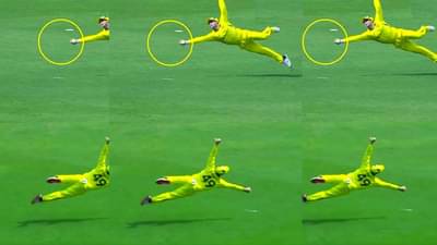 ind vs aus : कॅच ऑफ द मॅच | उडता स्मिथ, हवेत उडी मारत कॅप्टन स्टीव्हनचा खतरनाक कॅच, हार्दिक पंड्या माघारी