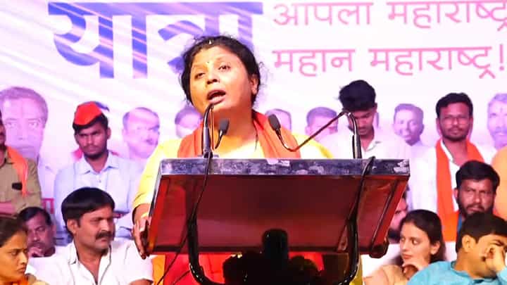 आप्पासाहेब धर्माधिकारी यांचा शब्द डावलून गर्दी जमवली गेली; सुषमा अंधारे यांचा सरकारवर आरोप आप्पासाहेब धर्माधिकारी यांचा शब्द डावलून गर्दी जमवली गेली; सुषमा अंधारे यांचा सरकारवर आरोप
