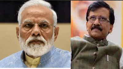 56 इंची छातीचे पंतप्रधान असताना लंडनमध्ये हिंदुस्थानचा तिरंगा उतरतोच कसा? सामनातून शिवसेनेचा परखड सवाल