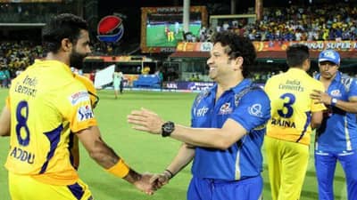 One Day Match : सचिन तेंडुलकरच्या त्या वक्तव्याची जडेजाने घेतली फिरकी, म्हणाला..