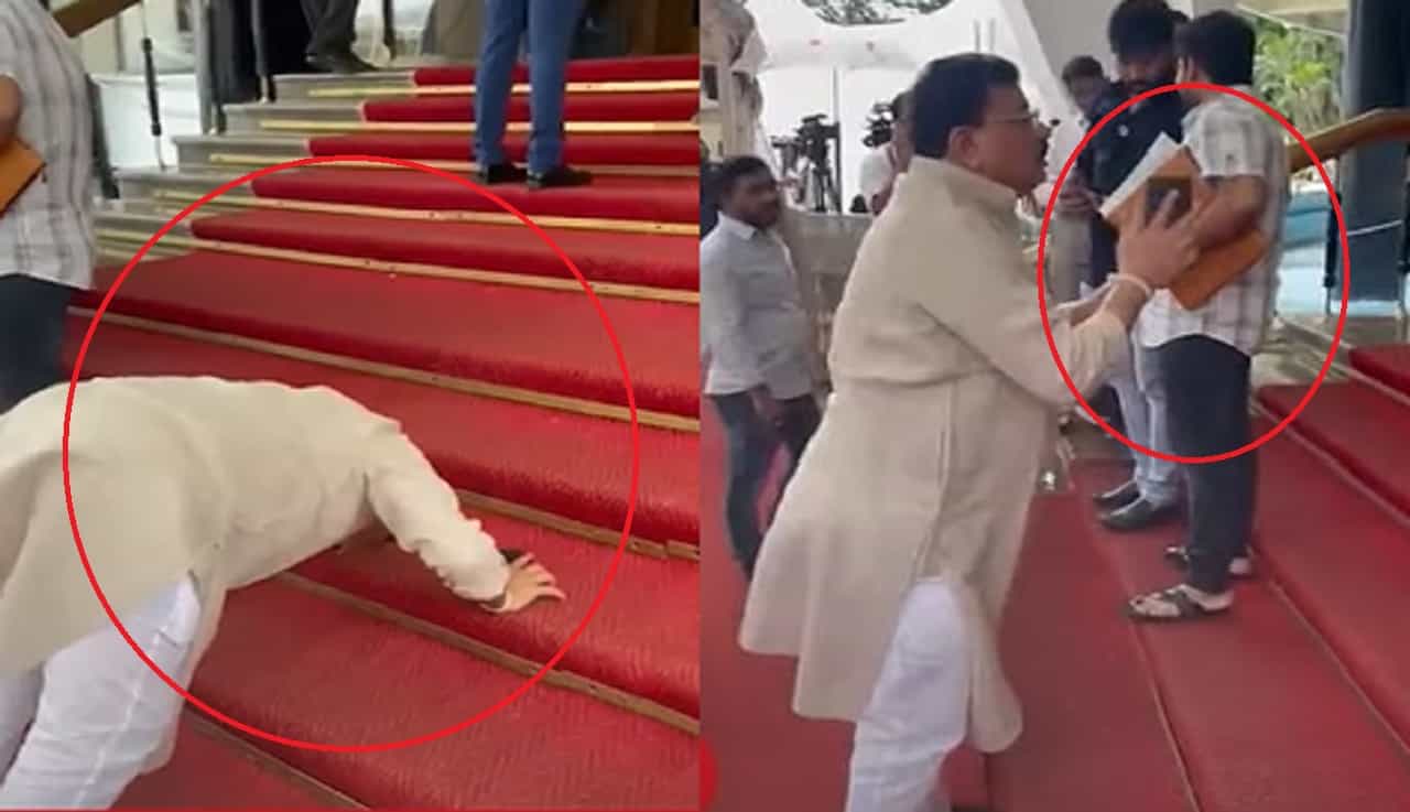 अन् भास्कर जाधव विधिमंडळाच्या पायऱ्यांवर झाले नतमस्तक, पण का?