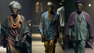 वृद्धांचा फॅशन शो! रुबाब तर बघा हो, बघतच राहाल