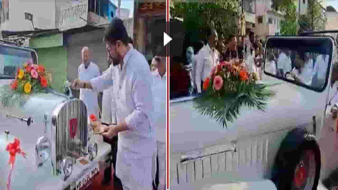 विंटेज रोल्स रॉयल मधून शिवेंद्रराजे यांची भन्नाट राईड विंटेज रोल्स रॉयल मधून शिवेंद्रराजे यांची भन्नाट राईड