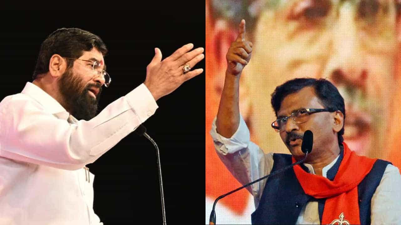 हिंमत असेल तर स्वत:चा पक्ष काढा अन् 5 आमदार निवडून आणून दाखवा; संजय राऊत यांचं एकनाथ शिंदे यांना आव्हान