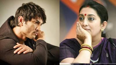 त्याने फक्त एकदा मला फोन केला असता तर..., सुशांतच्या आठवणीत स्मृती इराणी यांच्या डोळ्यात आलं पाणी