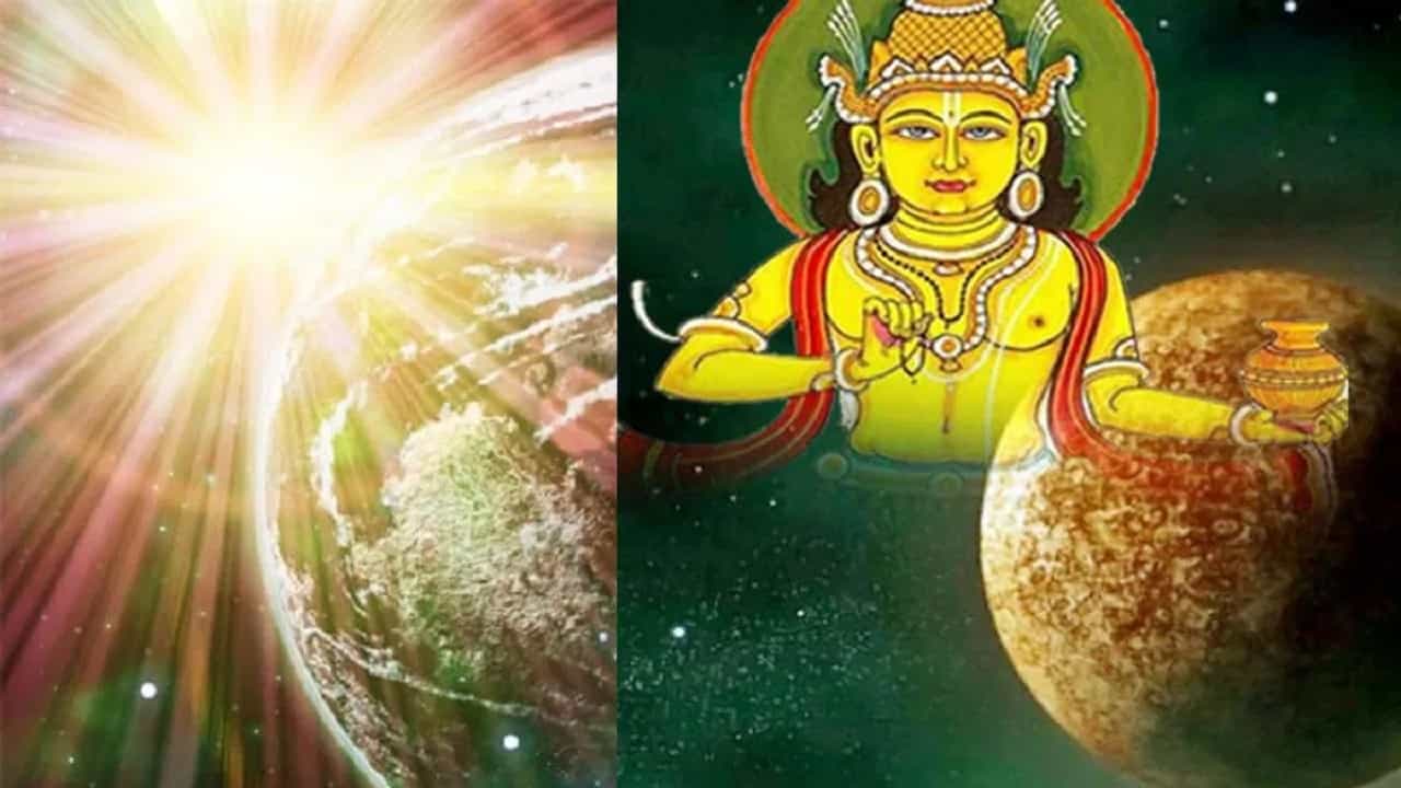 Grah Gochar : रेवती नक्षत्रात गुरु आणि बुधाची युती, मार्च महिन्याच्या शेवटी या राशींना अच्छे दिन