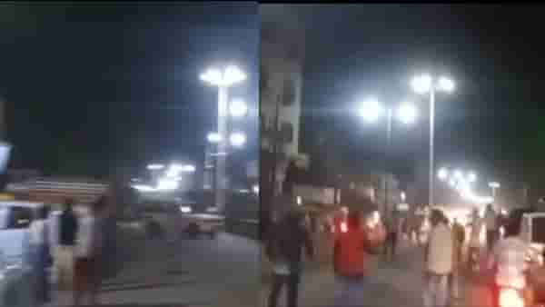 धक्का लागल्याने वाद, संभाजीनगरात तुफान राडा, प्रचंड दगडफेक, पोलिसांची वाहनेही जाळली; नाक्यानाक्यावर बंदोबस्त