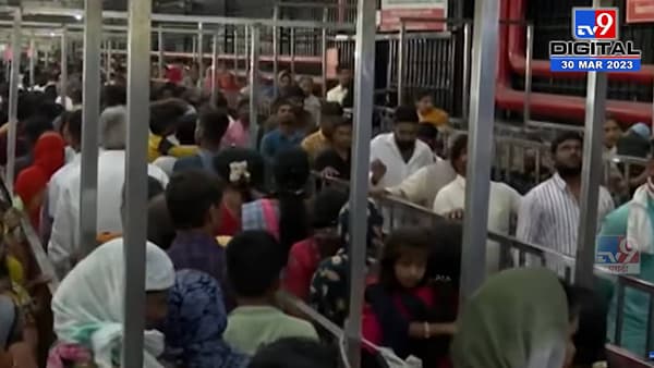 रामनवमी निमित्त शिर्डीत लाखो भाविकांची मांदियाळी