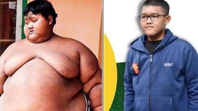अबब.. 200 किलो वजन पेलवेना... 10 व्या वर्षी त्याने असे घटवले तब्बल 114 KG वजन