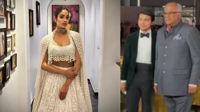 Janhvi Kapoor : अभिनेत्रीच्या बॉयफ्रेंडसोबत बोनी कपूर याठिकाणी एकत्र; चाहते म्हणाले, हिचे वडील तर...