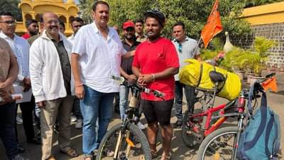 असाही एक शिवप्रेमी, सायकलने शेकडो किल्ल्यांना भेट; महाराष्ट्रातील किल्ल्यांची भूरळ