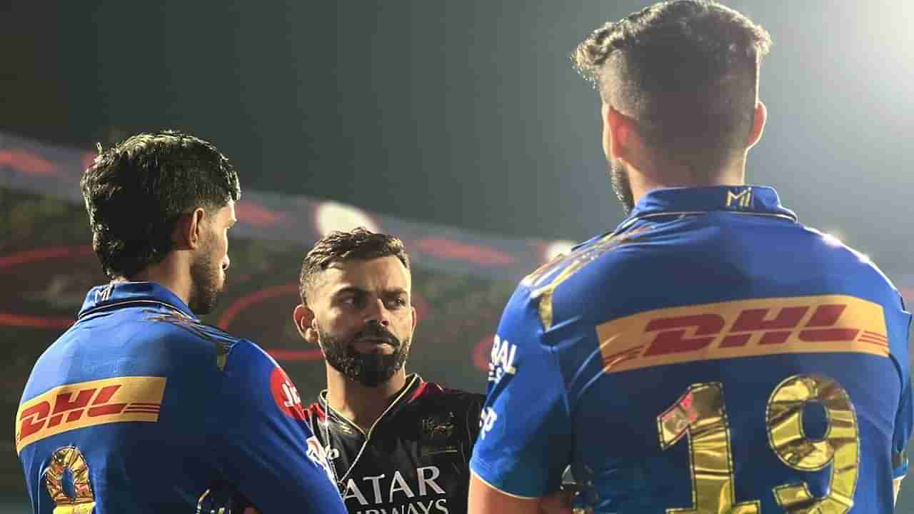 IPL 2023 : इलेक्ट्रिशियनच्या मुलाचा पहिल्याच सामन्यात आरसीबीला 440 व्होल्ट्सचा झटका, मुंबईची लाज राखली