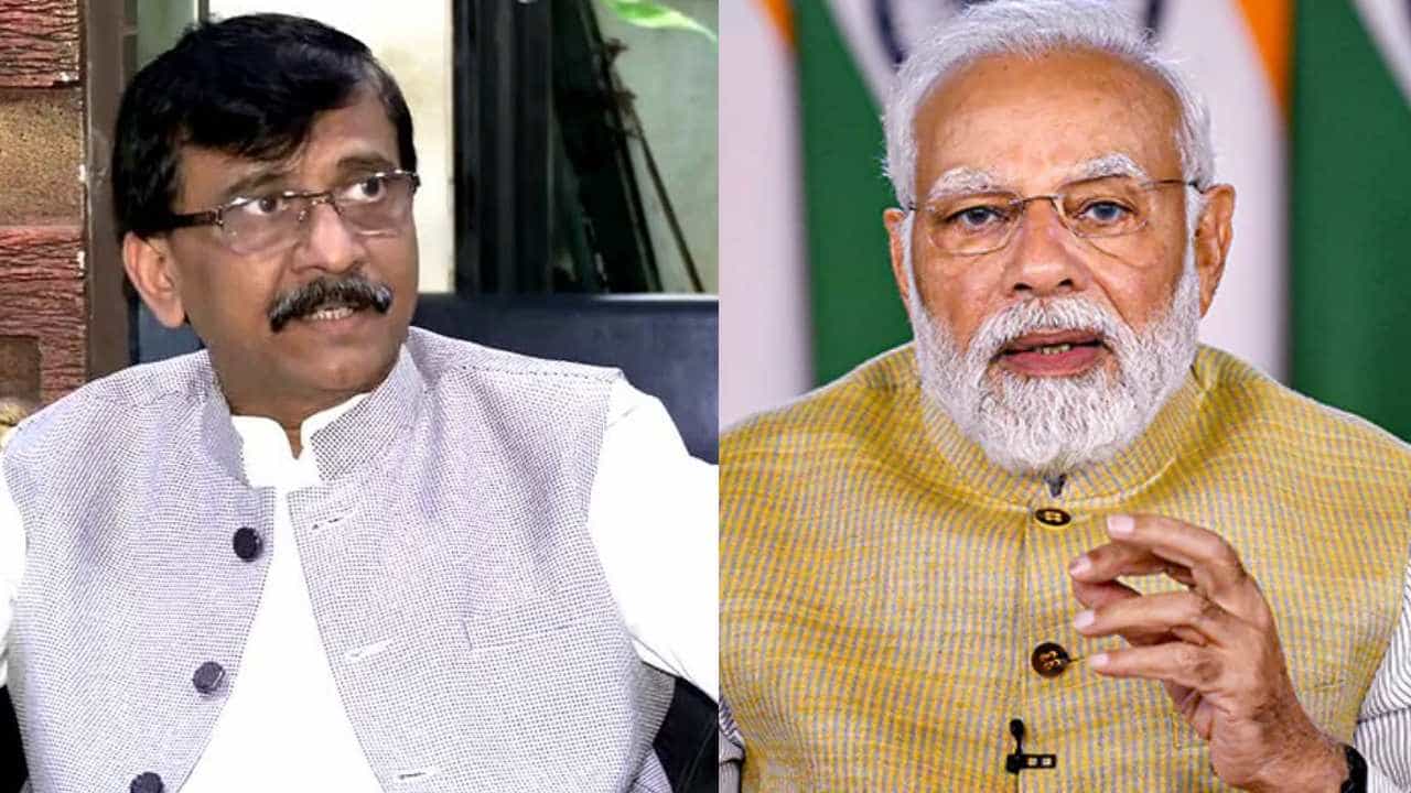 परदेशाचे मोदींच्या पाया पडतात, पण आपल्या देशात लोकशाहीच्या मुसक्या आवळल्यायेत; सामनातून हल्लाबोल