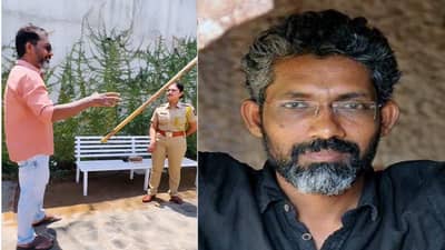 महिला पोलीस अधिकाऱ्याबरोबर नागराज मंजुळे यांचा भन्नाट रील; चाहते कमेंट करत म्हणाले...