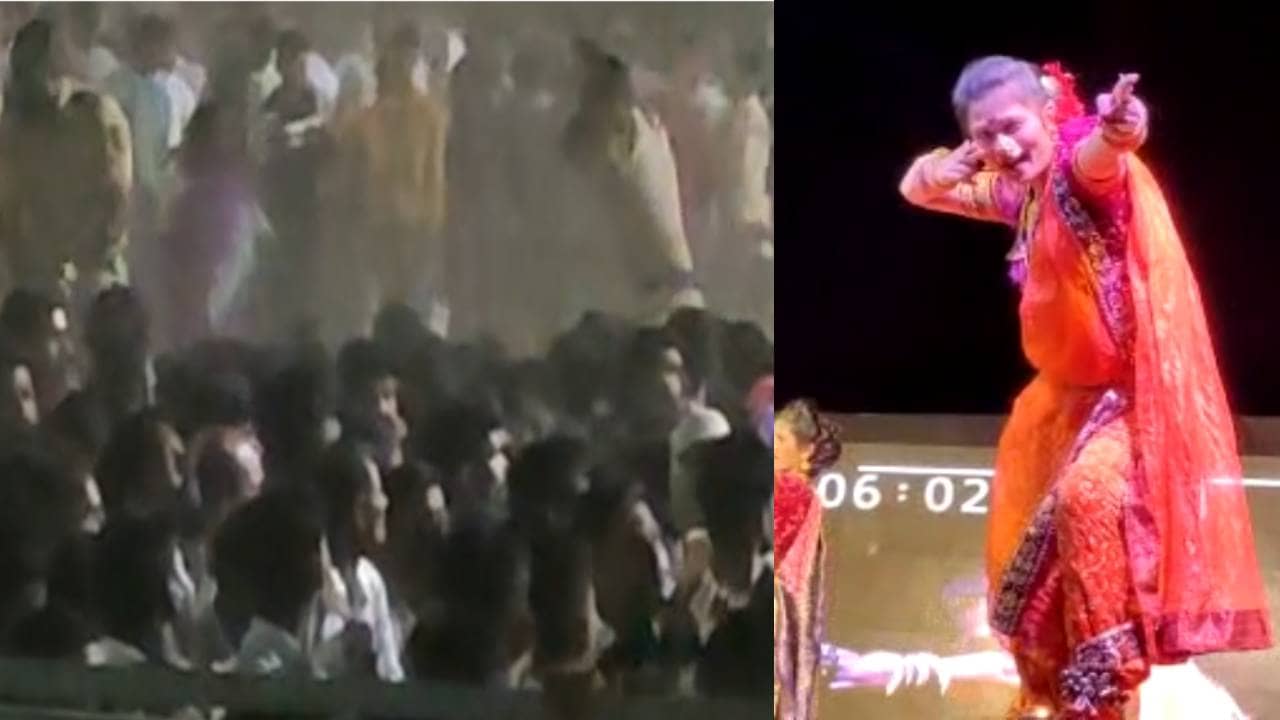 गौतमी पाटील हिचा कार्यक्रम अचानक बंद, गुन्हे दाखल करण्याची धमकी, पोलिसांनीही टेकले हात; नेमकं काय झालं?