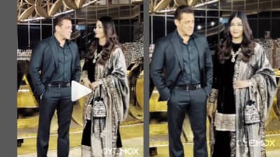 ज्या क्षणाची इतक्या वर्षांपासून वाट पाहत होतो, अखेर..; सलमान - ऐश्वर्याच्या भेटीचा व्हिडीओ तुफान व्हायरल