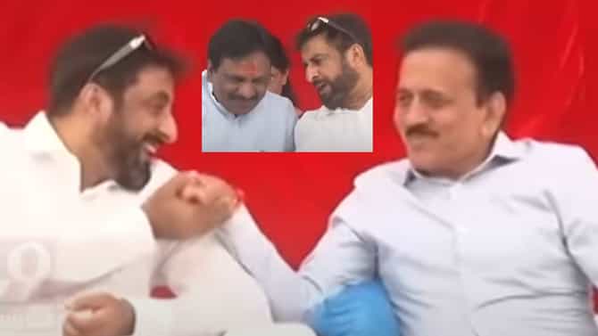 विश्वास नाही बसणार... शिवसेना, ठाकरे गट, भाजप आणि MIMचे नेते एकाच मंचावर; हास्यविनोदात रमले