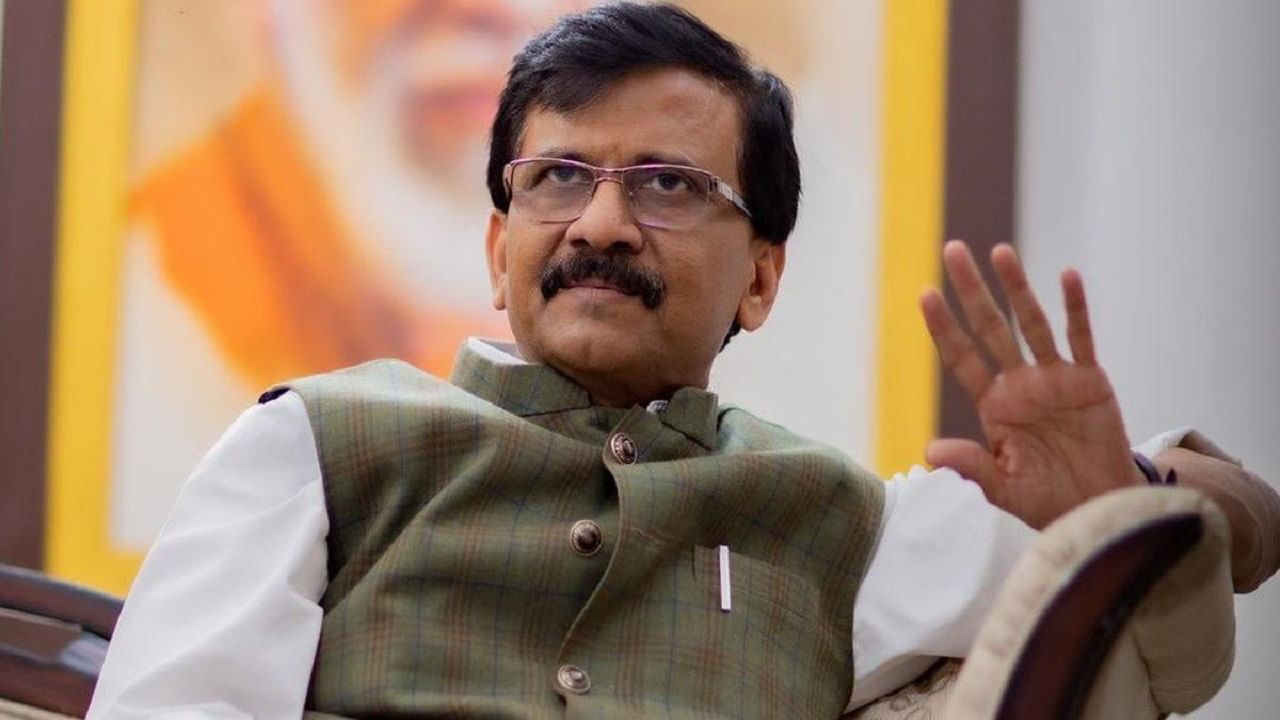 Sanjay Raut : हिंमत असेल तर चंद्रकांत पाटलांचा राजीनामा मागा आणि मग सांगा; राऊतांचा शिंदेंना आव्हान