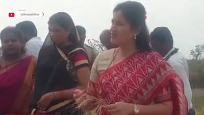 नवनीत राणा यांनी केली अमरावती जिल्ह्यातील नुकसानग्रस्त शेतीची पाहणी अन् दिले थेट ‘हे’ आदेश