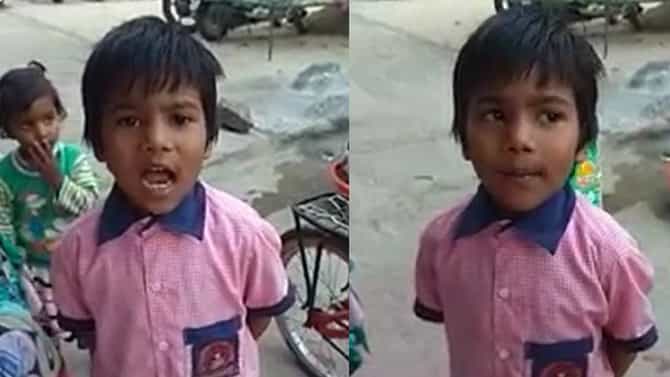 बाबासाहेब आंबेडकर यांच्यावरील भाषण चिमुकल्याच्या शब्दात; अंगावर शहारे आणणारे चिमुकल्याचे भाषण तुफान व्हायरल