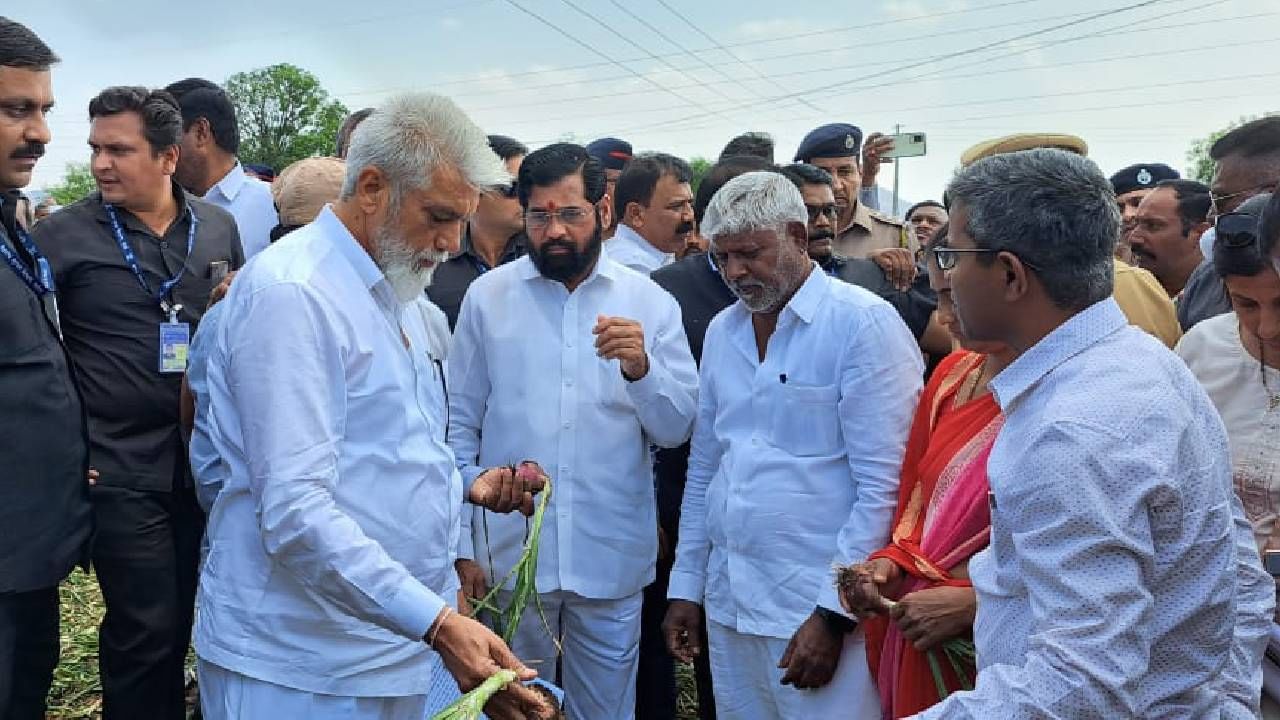 मुख्यमंत्री एकनाथ शिंदे यांची पाठ फिरताच पुन्हा अवकाळीचा फटका; 'इथे' पडला मुसळधार पाऊस