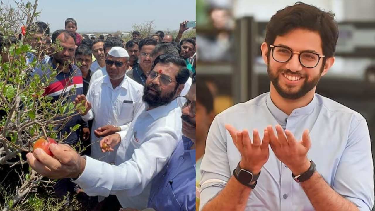मुख्यमंत्री फक्त फोटो काढायला शेतकऱ्यांच्या बांधावर जातात-आदित्य ठाकरे
