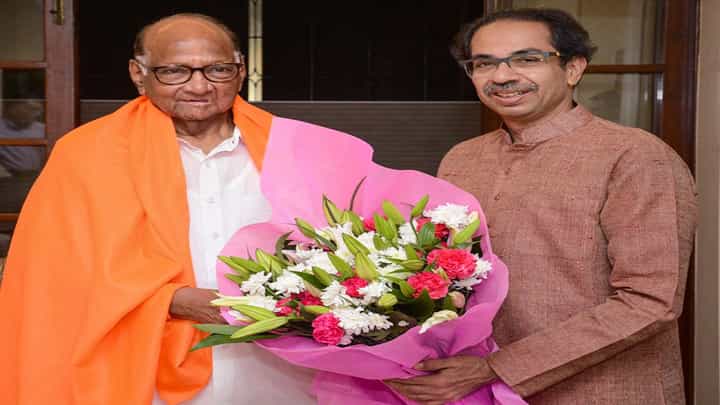 उद्धव ठाकरे आणि शरद पवार यांच्या भेटीमागचं 'या' मंत्र्यानं सांगितलं कारण उद्धव ठाकरे आणि शरद पवार यांच्या भेटीमागचं 'या' मंत्र्यानं सांगितलं कारण