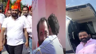 हे तेच आमदार, सूरतेहून परतले, आदित्य ठाकरेंनी भर सभेत मिठी मारली, फडणवीसांकडे निघालेत, गुन्हा दाखल, राज्याचं लक्ष या पदयात्रेकडे!!