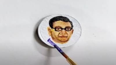 Ambedkar Jayanti 2023 : एक रुपयांच्या नाण्यावर साकारले डॉ. बाबासाहेब आंबेडकर, कोण आहे ‘तो’ अवलिया