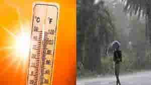 Weather Update : कुठे उष्णतेचा अलर्ट तर कुठे पावसाचा यलो अलर्ट, देशात ऊन, पावसाचा खेळ
