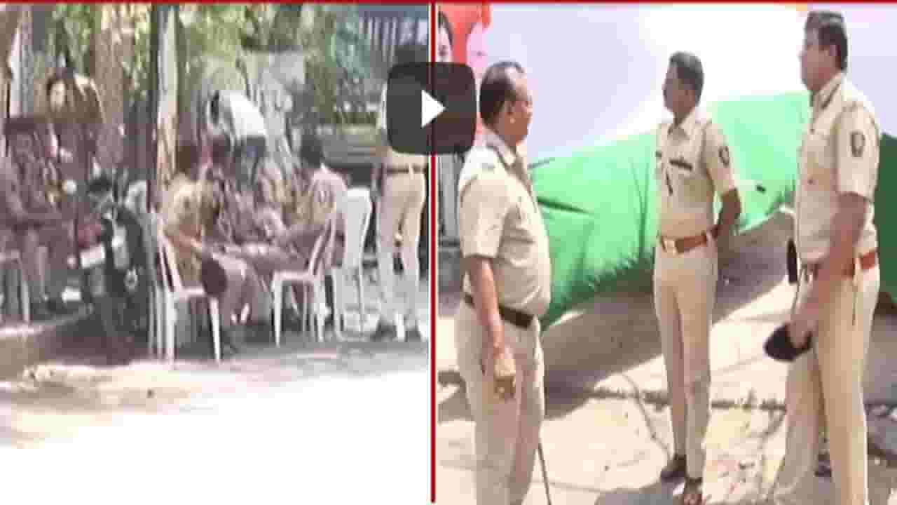 वज्रमूठ सभेच्या ठिकाणी चोख पोलीस बंदोबस्त, बघा कशी आहे सुरक्षा?