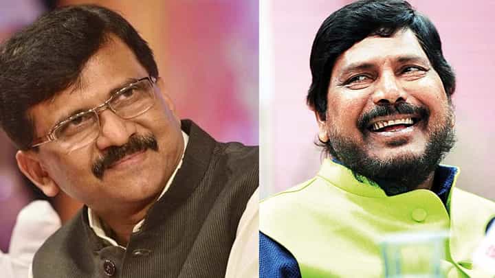 राऊत म्हणाले, आठवलेजी सत्ता आली की तुम्ही आमच्याकडे येणार; आठवले म्हणाले, त्यापेक्षा तुम्हीच इकडे या राऊत म्हणाले, आठवलेजी सत्ता आली की तुम्ही आमच्याकडे येणार; आठवले म्हणाले, त्यापेक्षा तुम्हीच इकडे या