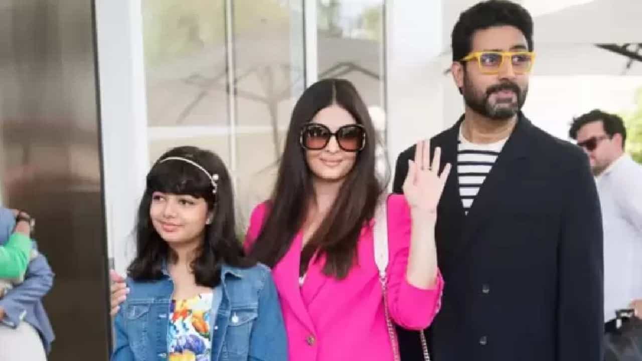 ऐश्वर्या आणि अभिषेक बच्चन यांची कन्येचे व्हीडिओ प्रसारित करण्यावर बंदी