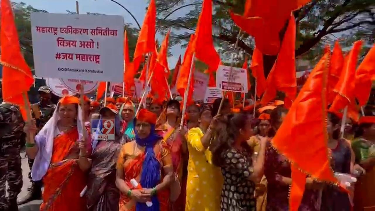 बेळगावमध्ये मराठी माणसाचा आवाज घुमला; महाराष्ट्र एकीकरण समितीच्या या उमेदवाराचे जंगी शक्ती प्रदर्शन